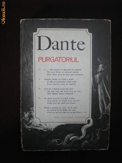 T24B  Dante  - Purgatoriul foto mare