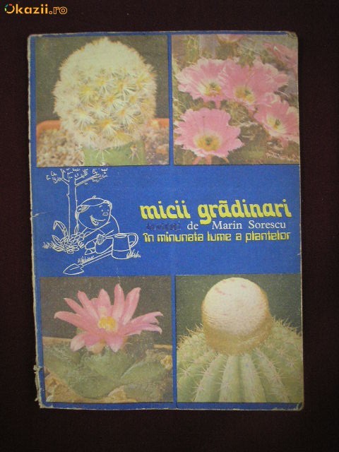 T25B  S. Copacescu - Micii gradinari in minunata lume a plantelor foto mare
