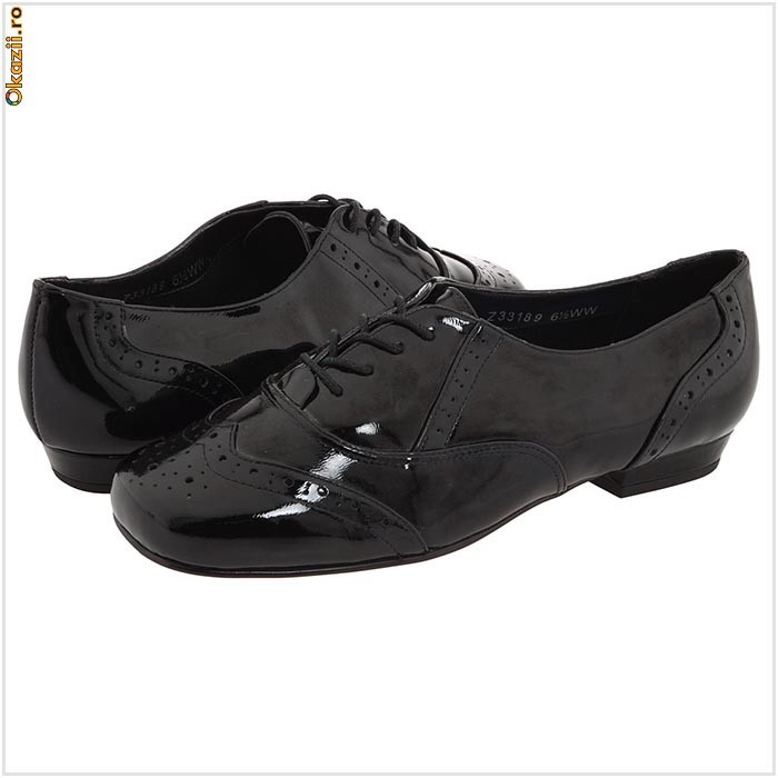 *** PROMOTIE Pantofi FITZWELL, Stil OXFORD, Dama / Femei, PIELE, 100% AUTENTIC, Z-4445BXZ-JUSTICE, Reducere de la 249 RON *** foto mare