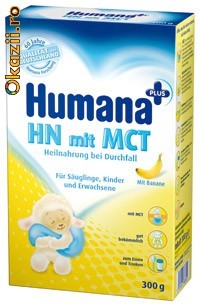 Lapte praf Humana HN-MCT, 300 gr foto mare