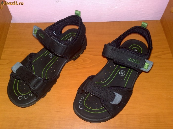 SANDALE ECCO PIELE 100% foto mare