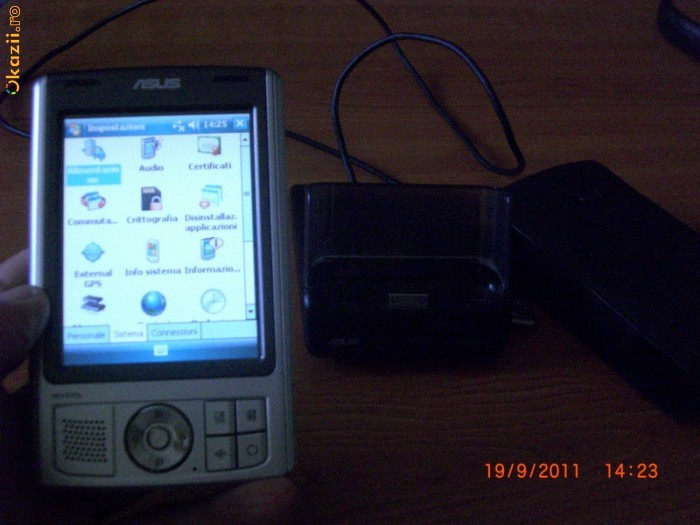 vind /schimb PocketPC Asus A639 foto mare