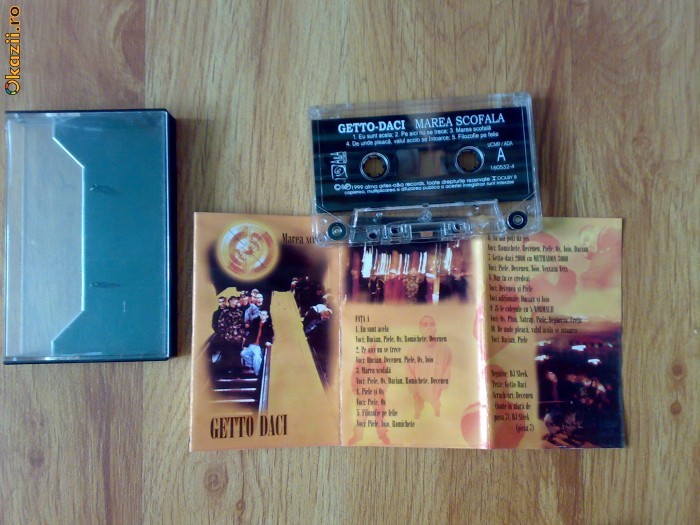 GETTO-DACI : MAREA SCOFALA (1999, rap/hip hop romanesc) foto mare