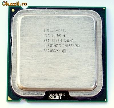 Procesor Intel Pentium 4 661 (Cedar Mill) 3.6GHz socket 775 foto mare