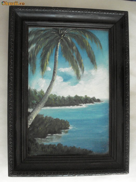 tablou (nesemnat) - PEISAJ EXOTIC foto mare