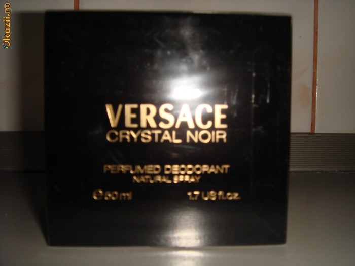 CRYSTAL NOIR VERSACE - 50 ml deodorant parfumat foto mare