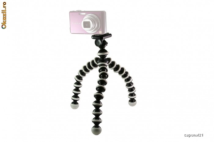 Trepied flexibil Gorillapod pentru camere foto DSLR foto mare