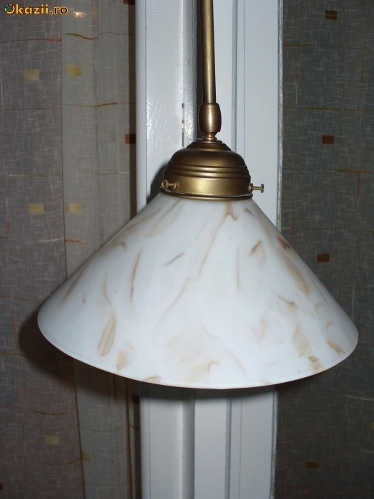 Lampa de tavan,vintage,cu gat reglabil-vezi poze foto mare