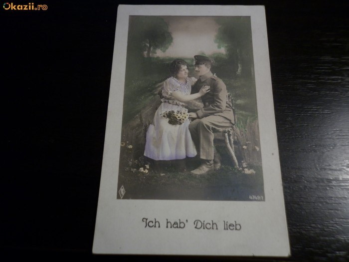 Germania Reich , Carte postala de Propaganda din primul razboi mondial foto mare