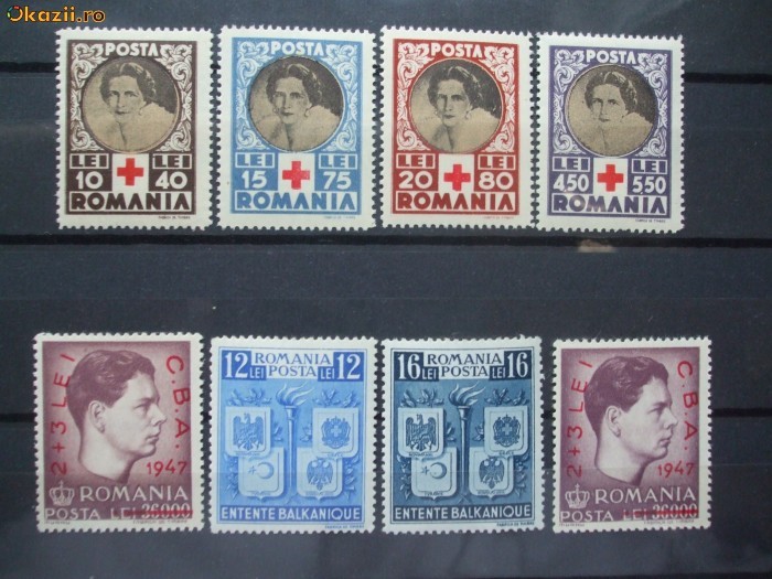 Romania  Crucea Rosie + CBA + Intelegerea Balcanica. foto mare