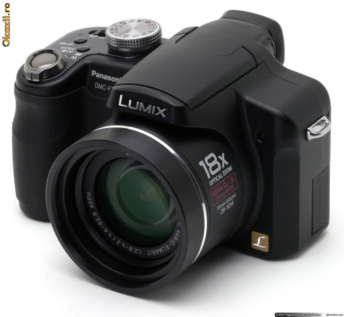 Aparat Foto Panasonic Lumix DMC-FZ18K 8.1 MP Digital Camera foto mare