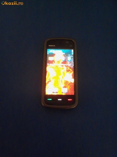 Vand Nokia 5228 Black foto mare