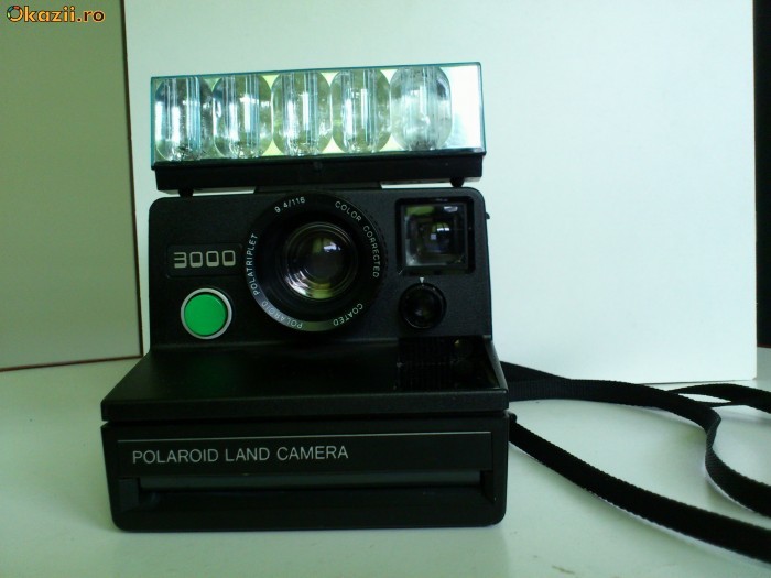 Aparat foto POLAROID 3000 SUPER COLOR obiecte vechi colectie foto mare