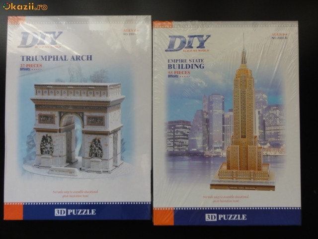 Puzzle 3D - DIY (Do It Yourself) foto mare