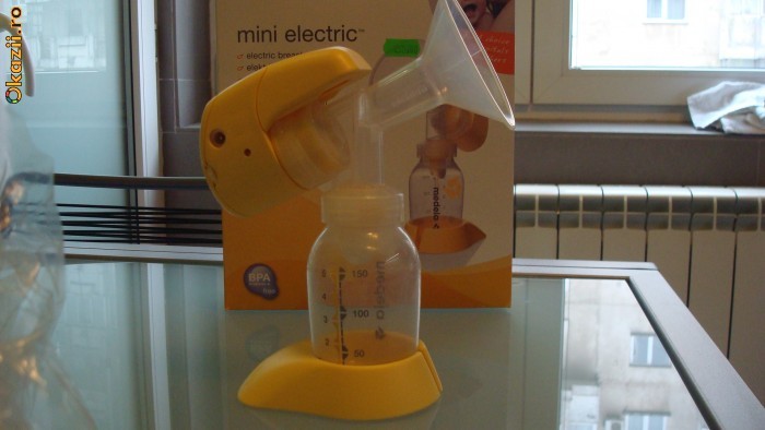 Pompa san Mini electric Medela si tetina Calma de la Medela foto mare