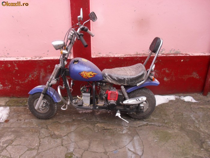 Mini Motocicleta foto mare