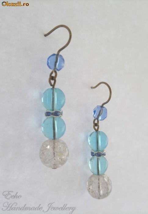 Cercei Handmade - Drops (cer00002) foto mare