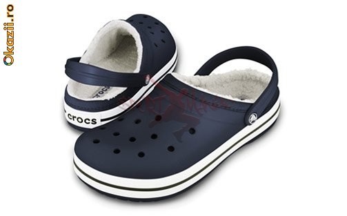 Crocband Mammoth unisex navy (111) foto mare