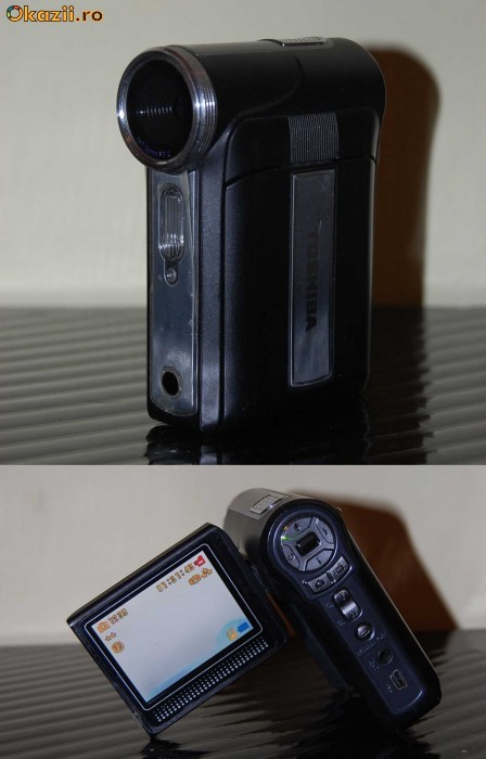 Toshiba camileo aparat foto video webcam foto mare