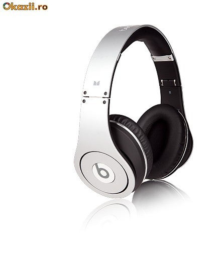 Casti Monster Beats by Dr. Dre Studio Gri Profesionale - Garantie foto mare