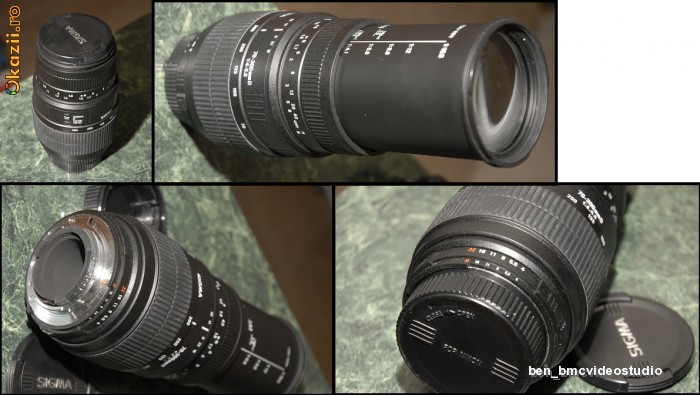 Obiectiv SIGMA 70-300mmD Montura NIKON foto mare