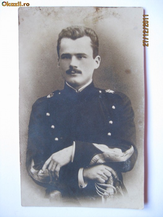 FOTOGRAFIE OFITER DIN ANII 1900 foto mare