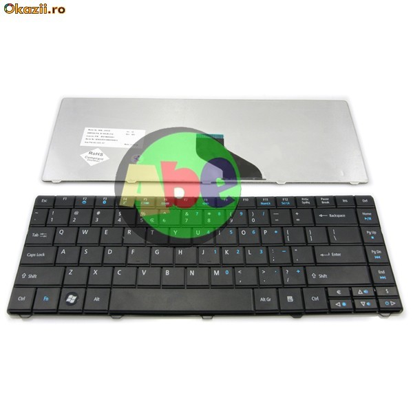 TASTATURA LAPTOP ACER TRAVELMATE 8371 8471 NSK-AT01D 9Z.N3L82.01D foto mare