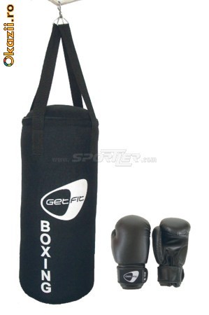 SET DE BOX JUNIOR SAC+ 2 MANUSI foto mare