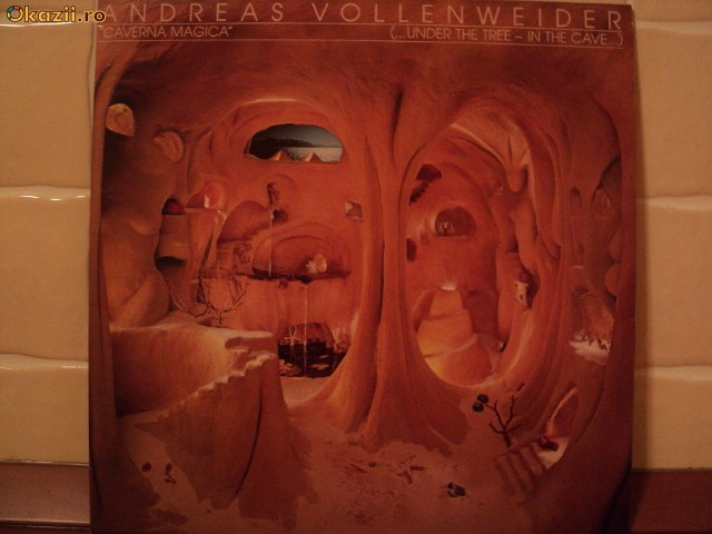 disc vinil Andreas Vollenweider - Caverna Magica 1983 CBS foto mare