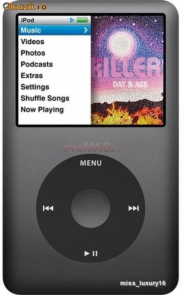 NOU! IPod 16GB Clasic Negru/IPod/Apple foto mare