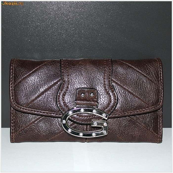 ==> MOKAZIE Portofel GUESS Shirah, Dama / Femei, 100% AUTENTIC, Stare EXCELENTA foto mare