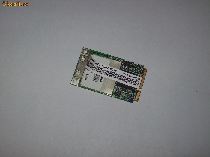 PLACA RETEA WIRELESS LAPTOP BROADCOM foto mare