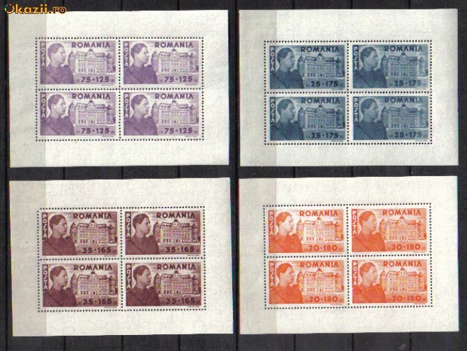 RRR   FUNDATIA CAROL  I LP.166 a MNH foto mare