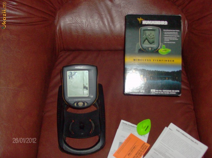 VAND SONAR HUMMINBIRD RF15 foto mare
