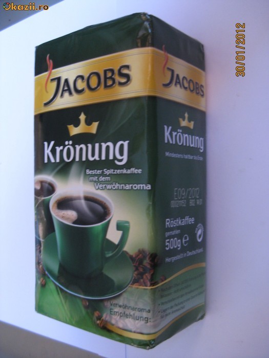CAFEA JACOBS KRONUNG 500 GRAME foto mare