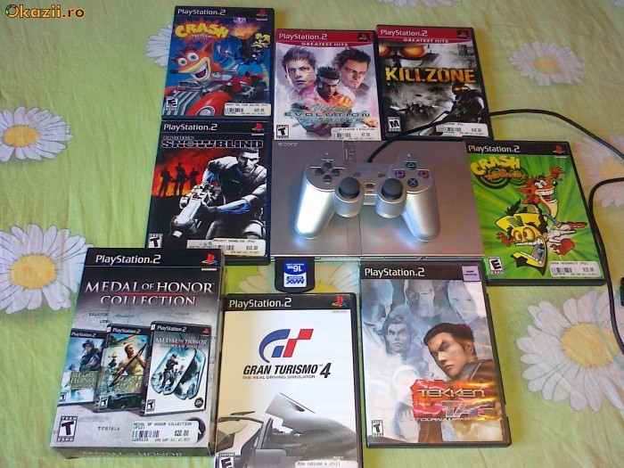 Playstation 2 MODAT ps2 aproape nou foto mare