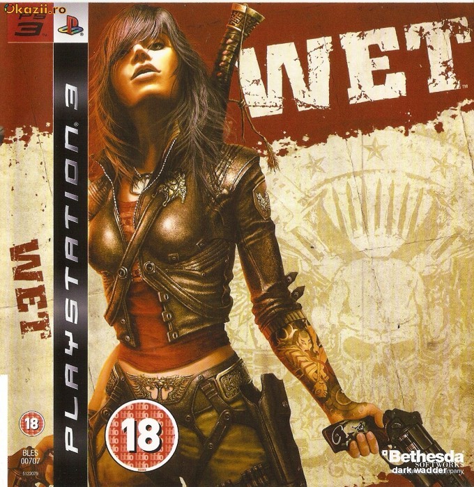 JOC PS3 WET ORIGINAL ZONA 2 (Transport gratuit la plata in avans) foto mare