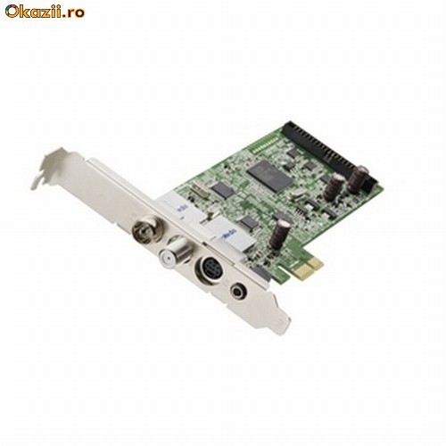 Avermedia Dual TV TUNER + FM, PCIex, Hybrid,  Telecomanda, V System: PAL/SECAM/NTSC & DVB-T & DVB-S foto mare