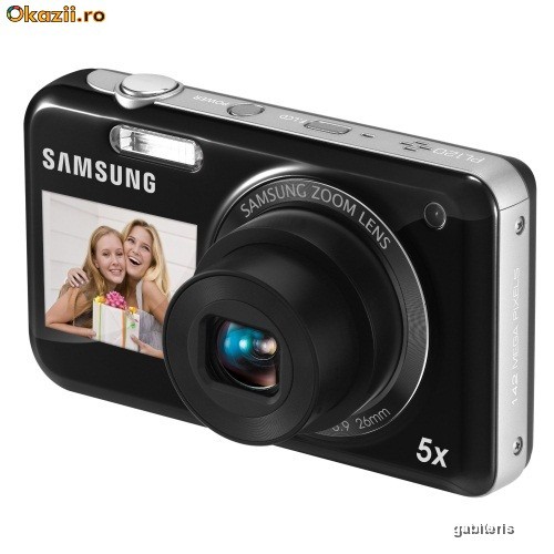 Camera foto samsung PL120 cu ecran frontal foto mare