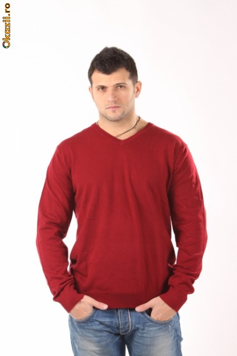 Pulover Jack and Jones de barbati Premium V Neck [Cod: TZPJ013] foto mare