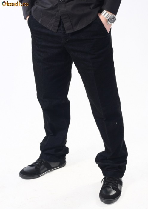 Pantaloni raiati Primo Emporio Office - normal fit [Cod: TZPP003] foto mare