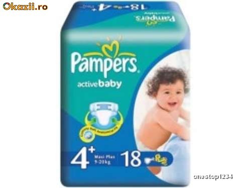 Scutece Pampers marimea 3  Active  Baby (96) foto mare
