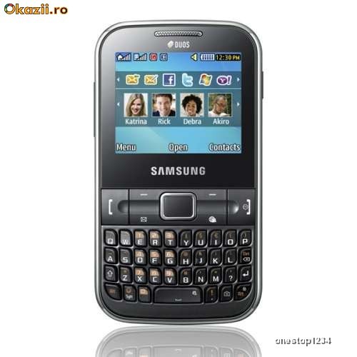 Samsung C3222 Chat Dual Sim foto mare
