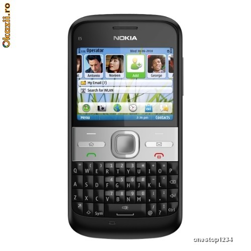 Nokia E5 + 2GB foto mare
