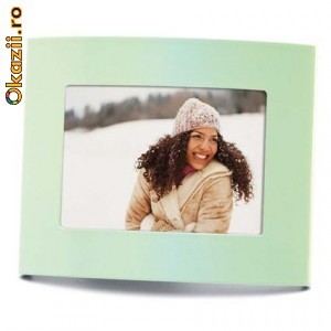 Rama pentru fotografii, 5 x 7 cm Culoare - Verde,  KC2728-09 foto mare