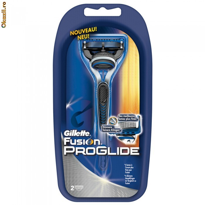 Бритва и сменные кассеты Gillette Fusion ProGlide 81435559, Пластик / Метал Бритва и сменные кассеты Gillette Fusion ProGlide 81435559, Пластик / Метал