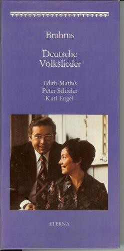 JOHANNES BRAHMS - DEUTSCHE VOLKSLIEDER(casete audio) foto mare