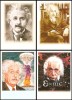 AA, Set 4 CP, Romania, Albert Einstein, necirculate