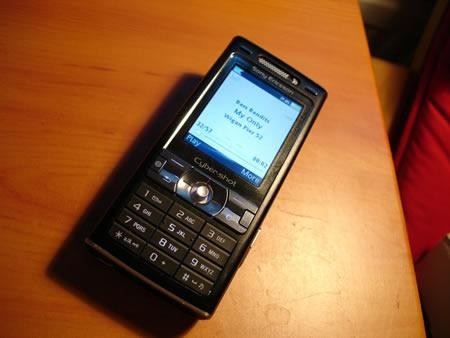 Sony Ericcson k800i foto mare