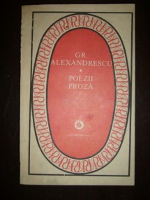 GR. ALEXANDRESCU POEZII, PROZA foto